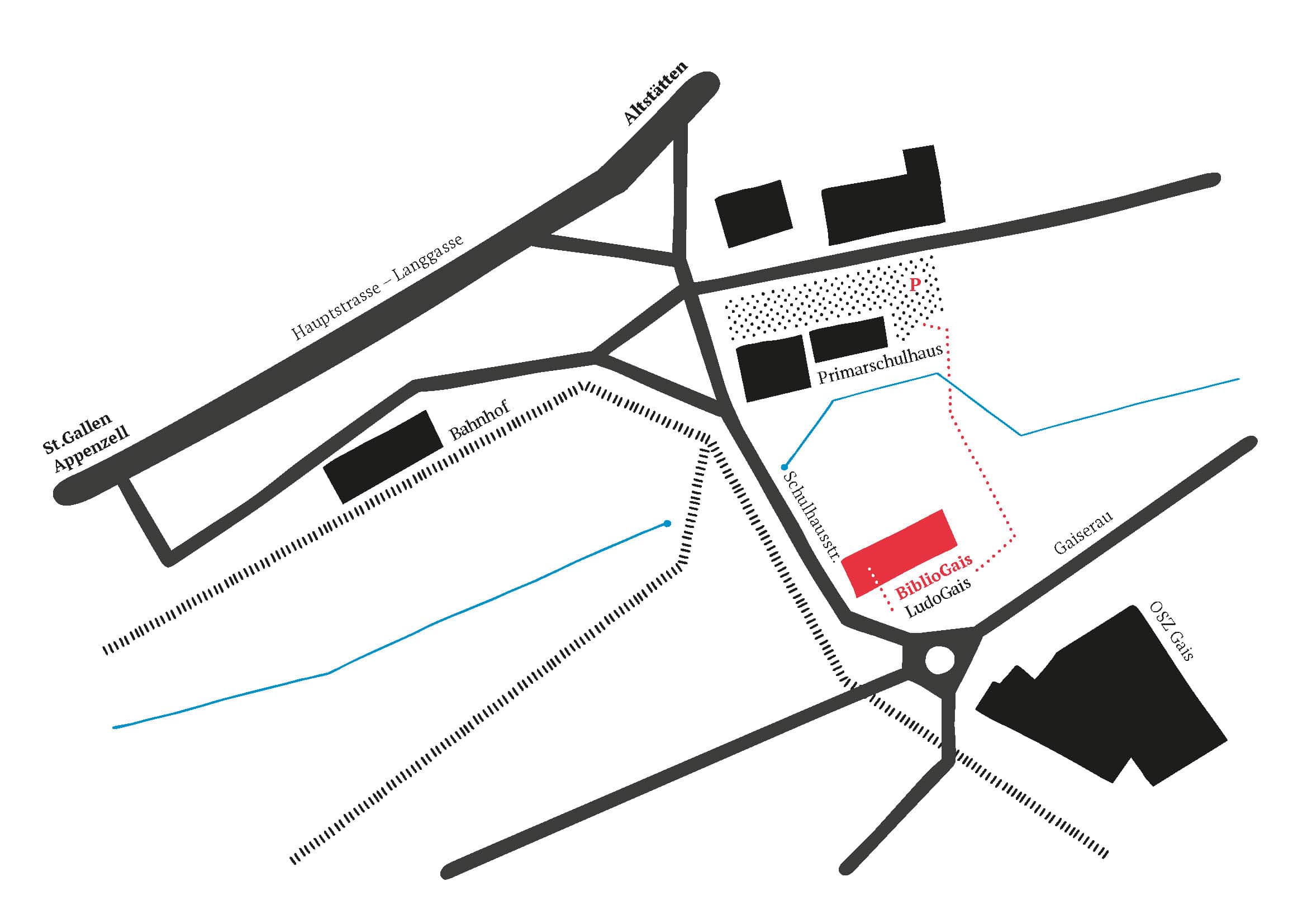 Anfahrtsplan Grafik